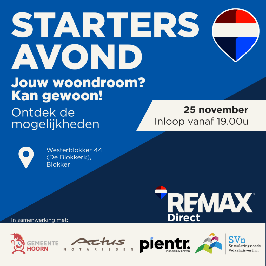 Startersavond 25 november